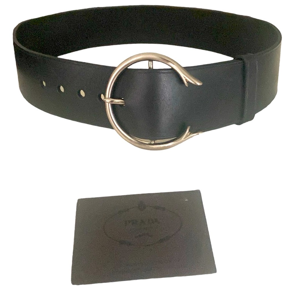 ⭐️⭐️AUTHENTIC VINTAGE PRADA BELT - see pics for serial number⭐️⭐️NWOT